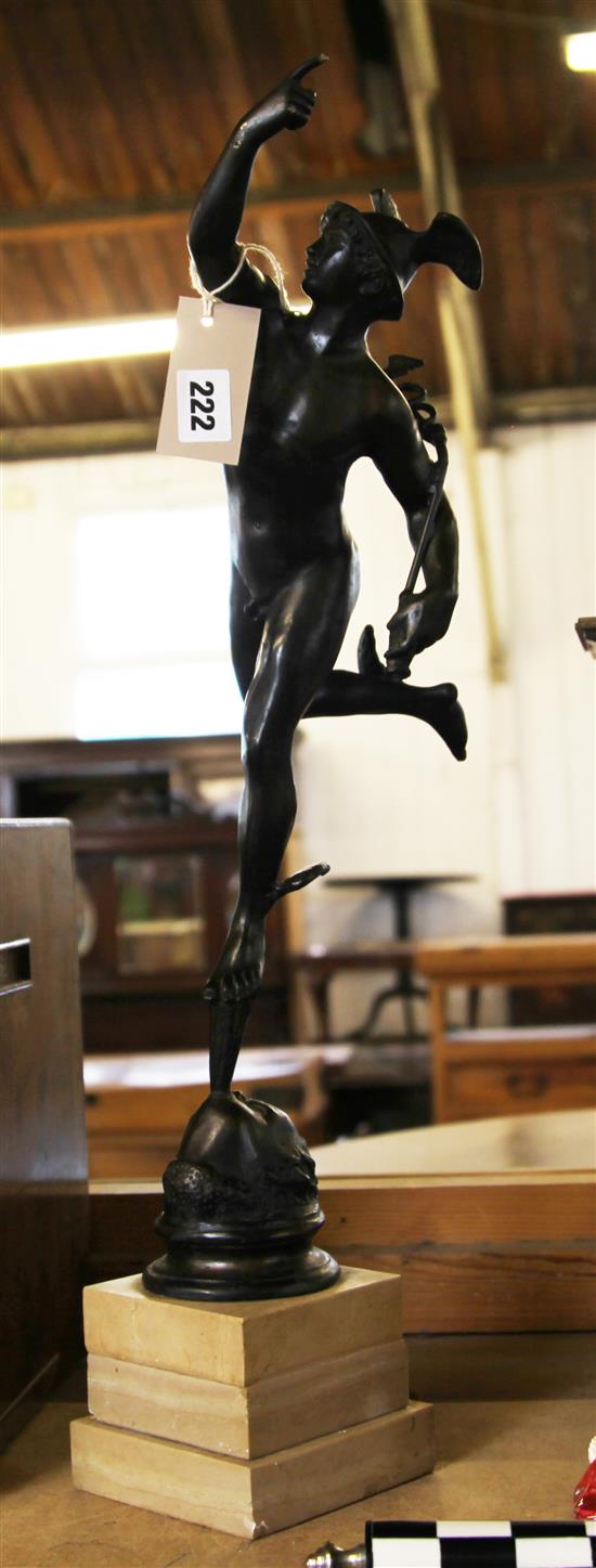 Bronze figure - Hermes